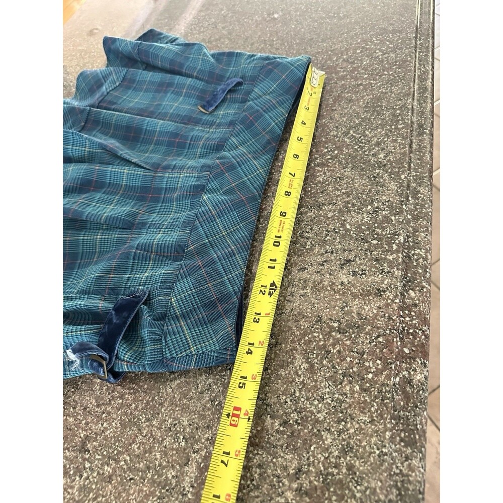 VTG Cherokee Plaid Skirt Size XL/ M Built in Shorts Goth Preppy Schoolgirl Y2K - Picture 9 of 11